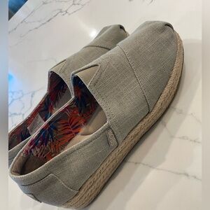 Bobs Skechers Espadrilles Wedge Canvas Slip-ons High Jinx